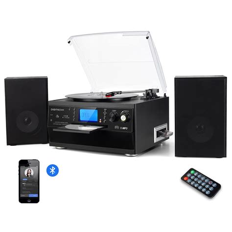 Buy DIGITNOW Bluetooth Record Player Turntable With Stereo Speaker LP