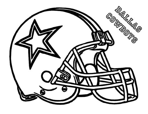 Dallas Cowboys Coloring Pages Free Printable Coloring Pages For Kids
