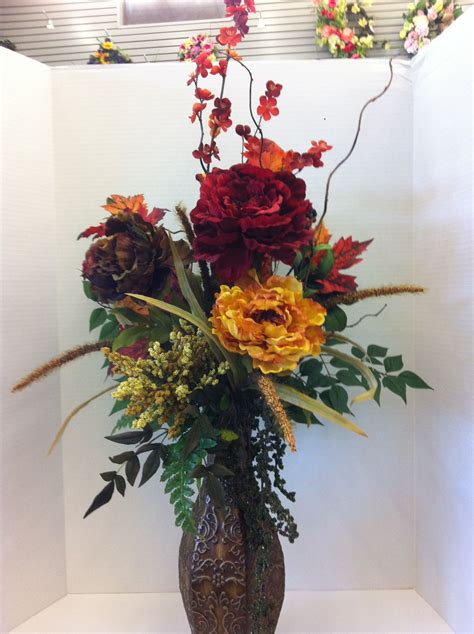 Tall Fall Custom Floral By Andrea For Michaels Laverne Ca Silk Floral