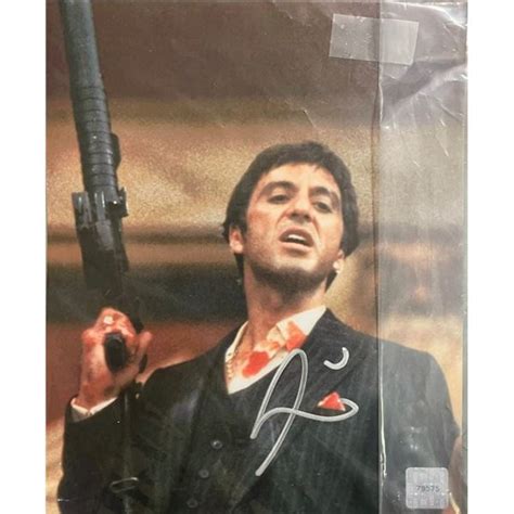 Al Pacino Signed Scarface Movie Photo