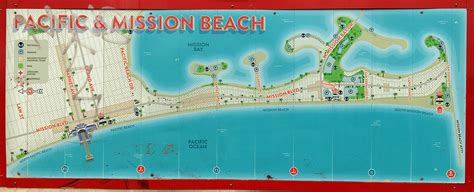 South Mission Beach San Diego Map United States Map