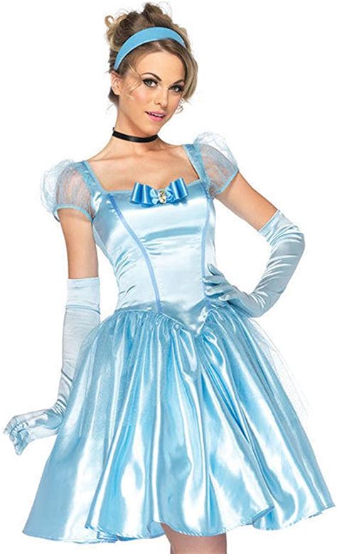 Leg Avenue 217409 Disney Princesses Glass Slipper Cinderella Adult Costume Small Uk