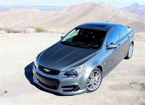 Audio system with navigation, 8 diagonal color touch screen display am/fm stereo, cd player and navigation display, emissions 2014 Chevrolet SS first drive review