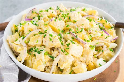 The Best Potato Salad Recipe With Tips Steps Delicious Meets Healthy