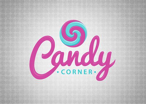 Candy Corner Logo Branding Design Logo Food Logo Design