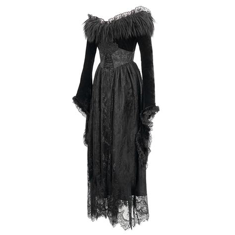 Gothic Flared Sleeve Maxi Dress Thinkers Clothing Rebelsmarket