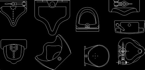 Urinals Dwg Block For Autocad • Designscad