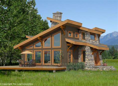 Blackstone Log Home Design By The Log Connection House Design
