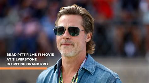 Brad Pitt Film F1 Movie At Silverstone In British Grand Prix