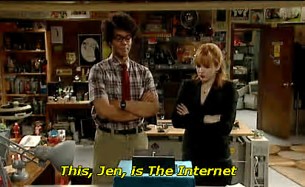 Image result for waste time IT crowd gif