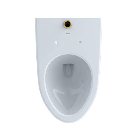 Toto Ct708u01 Elongated Wall Mounted Flushometer Toilet Bowl With Top