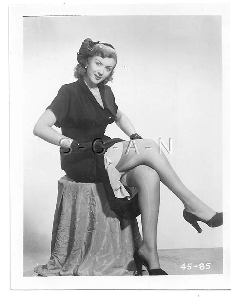 Org Vintage 40s 50s Semi Nude Sepia Rp Woman Lifts Skirt Show Stockings Heels Ebay