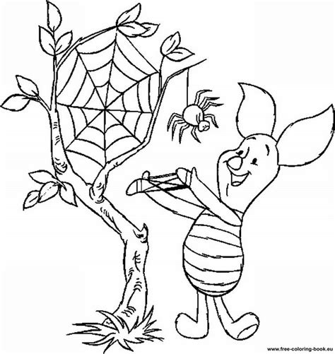 Winnie The Pooh Halloween Coloring Pages Coloring Home