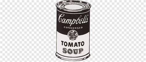 One can of condensed tomato soup is all you need. Scan, Campbell's condensed tomato soup can illustration ...