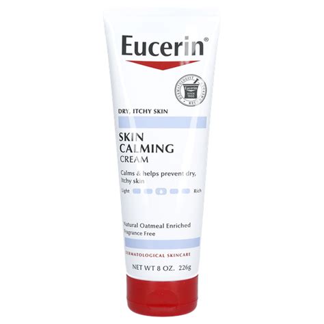 Eucerin Skin Calming Daily Moisturizing Crème 8 Oz Therapeutic Lotion