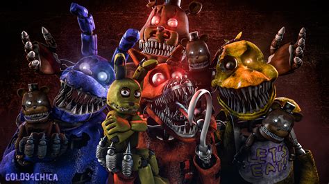 Video Game Fnaf World 4k Ultra Hd Wallpaper By Gold94chica