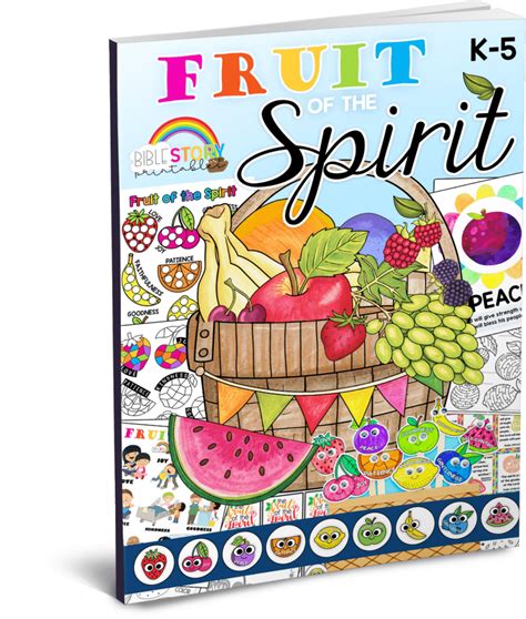 Fruit Of The Spirit Bible Activity Pack The Crafty Classroom