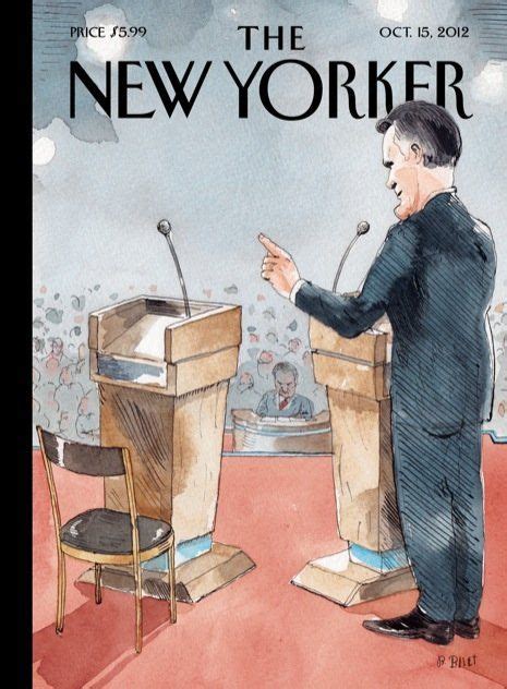 The New Yorkers Brutal Cover On The Presidential Debate Love It