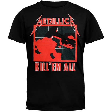 metallica metallica kill em all t shirt