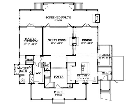 Old Oyster Retreat 11306 House Plan 11306 Design From Allison