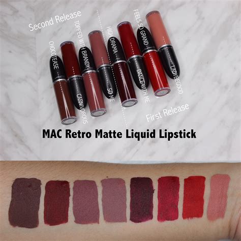 You'll find a variety of shades that can provide consistent coverage. MAC Retro Matte Liquid Lipstick : MakeupAddiction