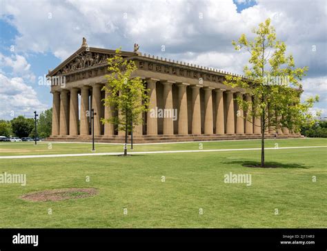 Modern Replica Of The Ancient Greek Parthenon Built In Centennial Park