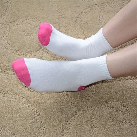 Factory Wholesale Fashion Women Hot Teen Girls Red Toe And Heel White