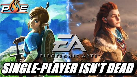 Link And Aloy Slap Ea Single Player Isnt Dead Mhw Doesnt Stop Switch