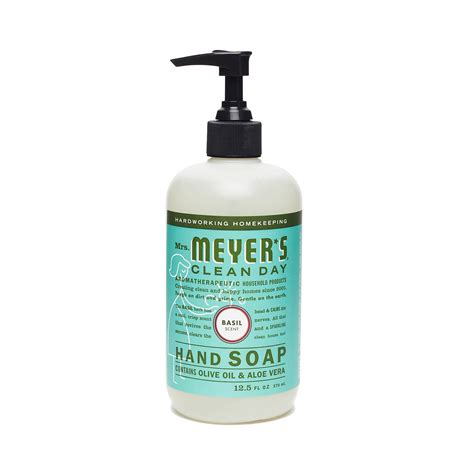 Mrs Meyers Basil Hand Soap Thrive Market