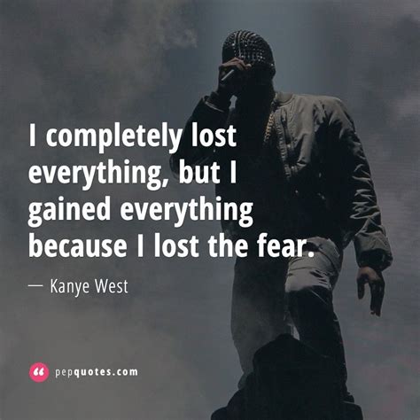 I Completely Lost Everything But I Gained Everything Because I Lost
