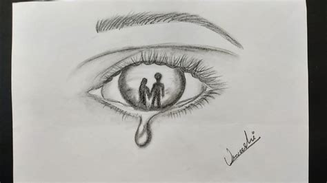 Crying Eyes Drawing Easy Step By Step Easy Drawings Of Crying Eyes