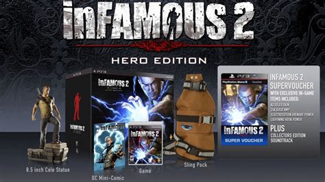 Infamous 2 Pre Order Bonus Power Videos And Hero Edition Details The