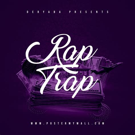 Rap Trap Mixtape Cover Art Template Postermywall