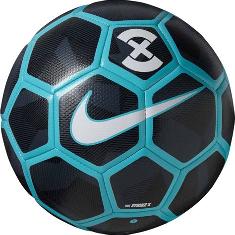 Nike Strike X Soccer Ball Obsidian And Gamma Blue