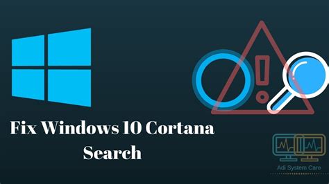 Fix Cortana And Search Not Working Windows 10 Youtube