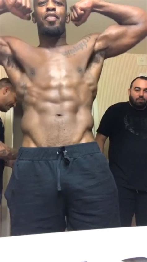 Shirtless Jon Jones Emerges Three Days Out From Fight Night And Hes