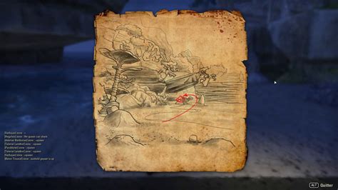 The Elder Scrolls Online Treasure Map Summerset Le Couchant I