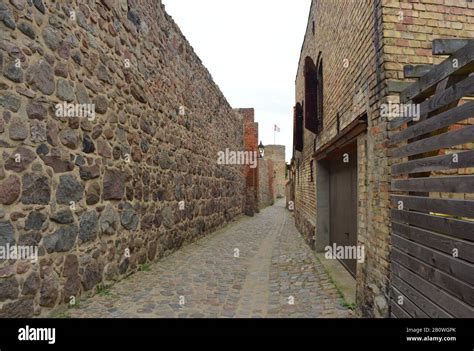 Medieval Town Wall And Path In Templin Germany Stock Photo Alamy