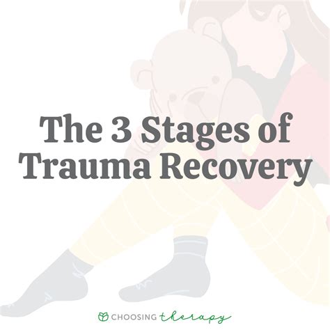 3 Stages Of Trauma Recovery