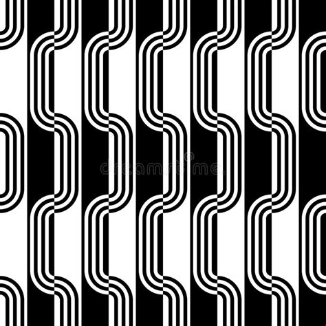 Seamless Vertical Stripe Pattern Stock Vector Illustration Of Grid