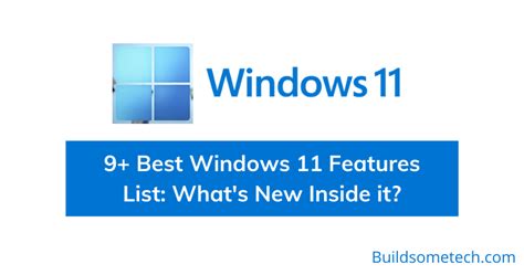 9 Best Windows 11 Features List Whats New Inside It