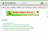 Web Blocker Software Pictures