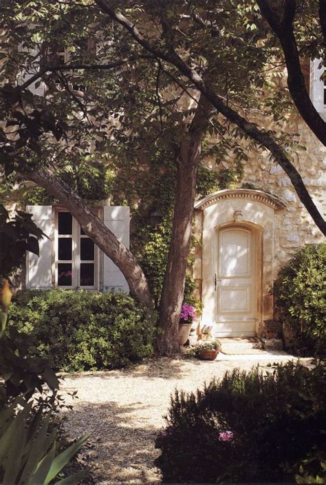 Romantic French Country Garden Courtyard Ideas French Country House