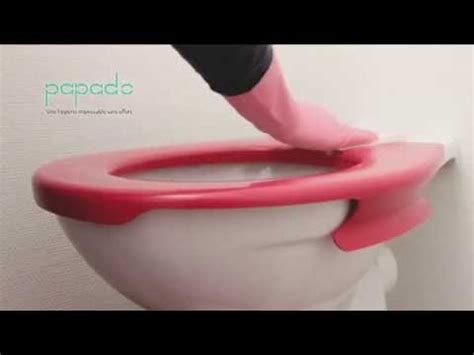 En un mode de fixation simple et précis. PAPADO : la lunette de toilette qui va révolutionner votre ...