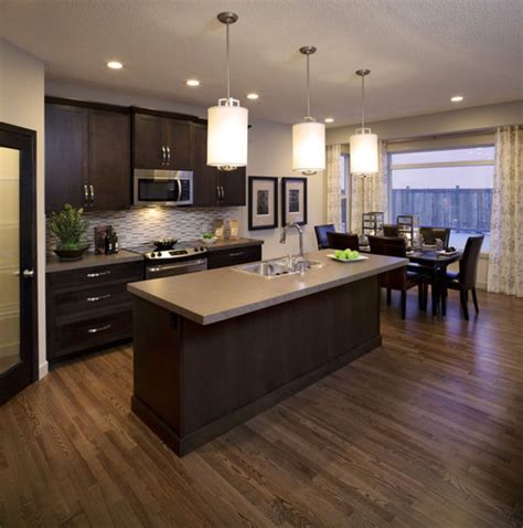 The search is over for the perfect kitchen cabinet paint color. 77+ Stylish Dark Brown Cabinets Kitchen Suitable For ...