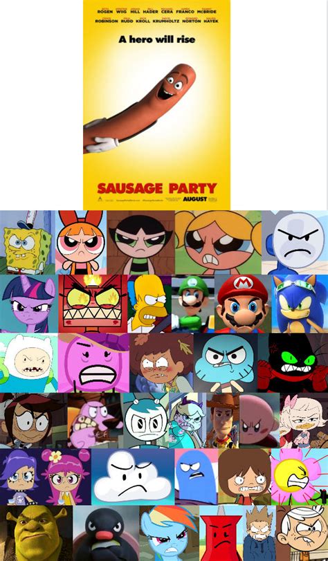 Everyone Hates Sausage Party 2016 By Dudepivot47 On Deviantart