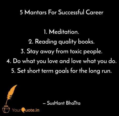Life Goes On Mantras For Successful Career