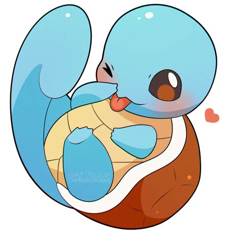 Chibidex 007 Squirtle By Seviyummy Cute Pokemon Wallpaper Cute