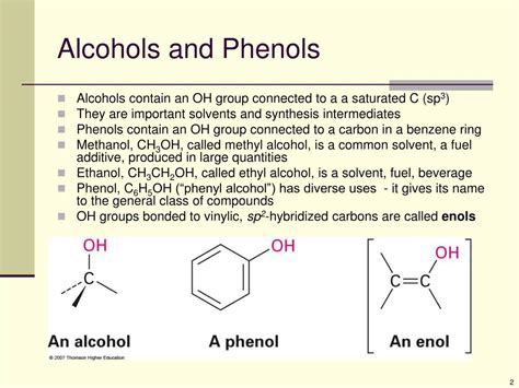 PPT Chapter 17 Alcohols And Phenols PowerPoint Presentation Free