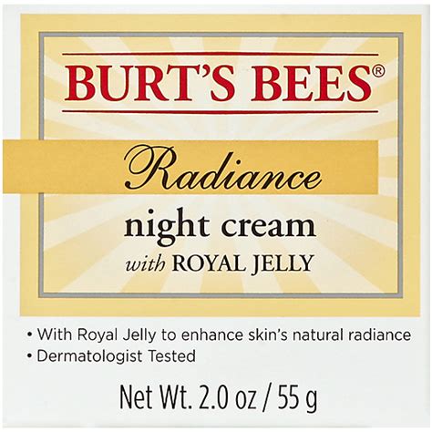 burt s bees radiance night cream lotion chief markets